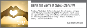 CORE MONTH OF GIVING