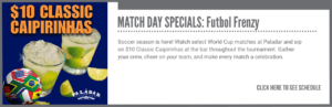 Match Day Specials