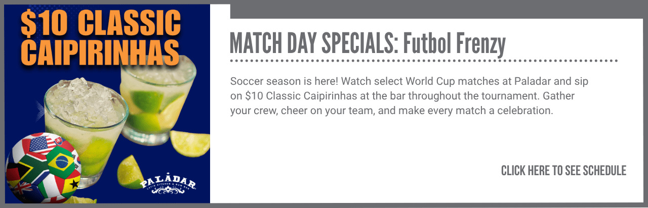 Match Day Specials