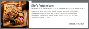 Chef Features for Jul