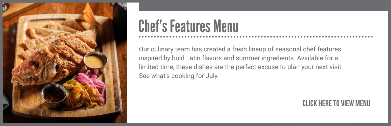 Chef Features for Jul