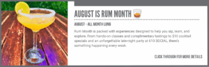 RUM MONTH
