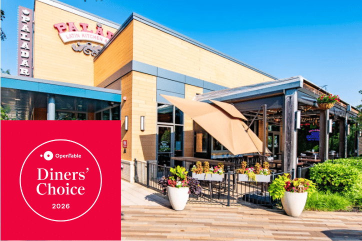 Paladar exterior with OpenTable Diners Choice 2026
